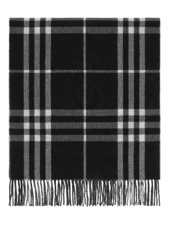 Black scarf, front view