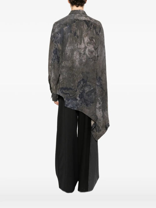 Grey jacket, full body view