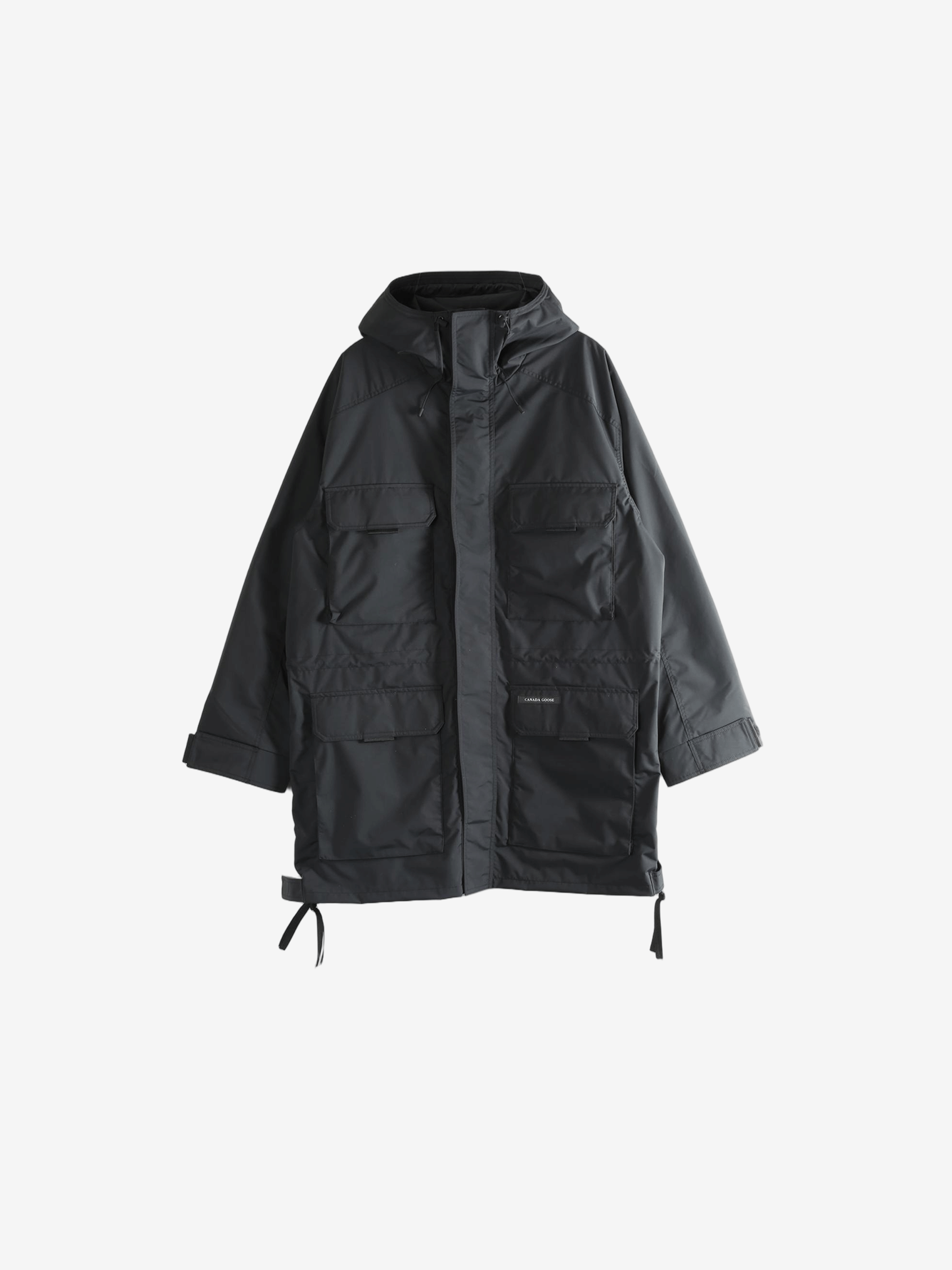 Black jacket, front view
