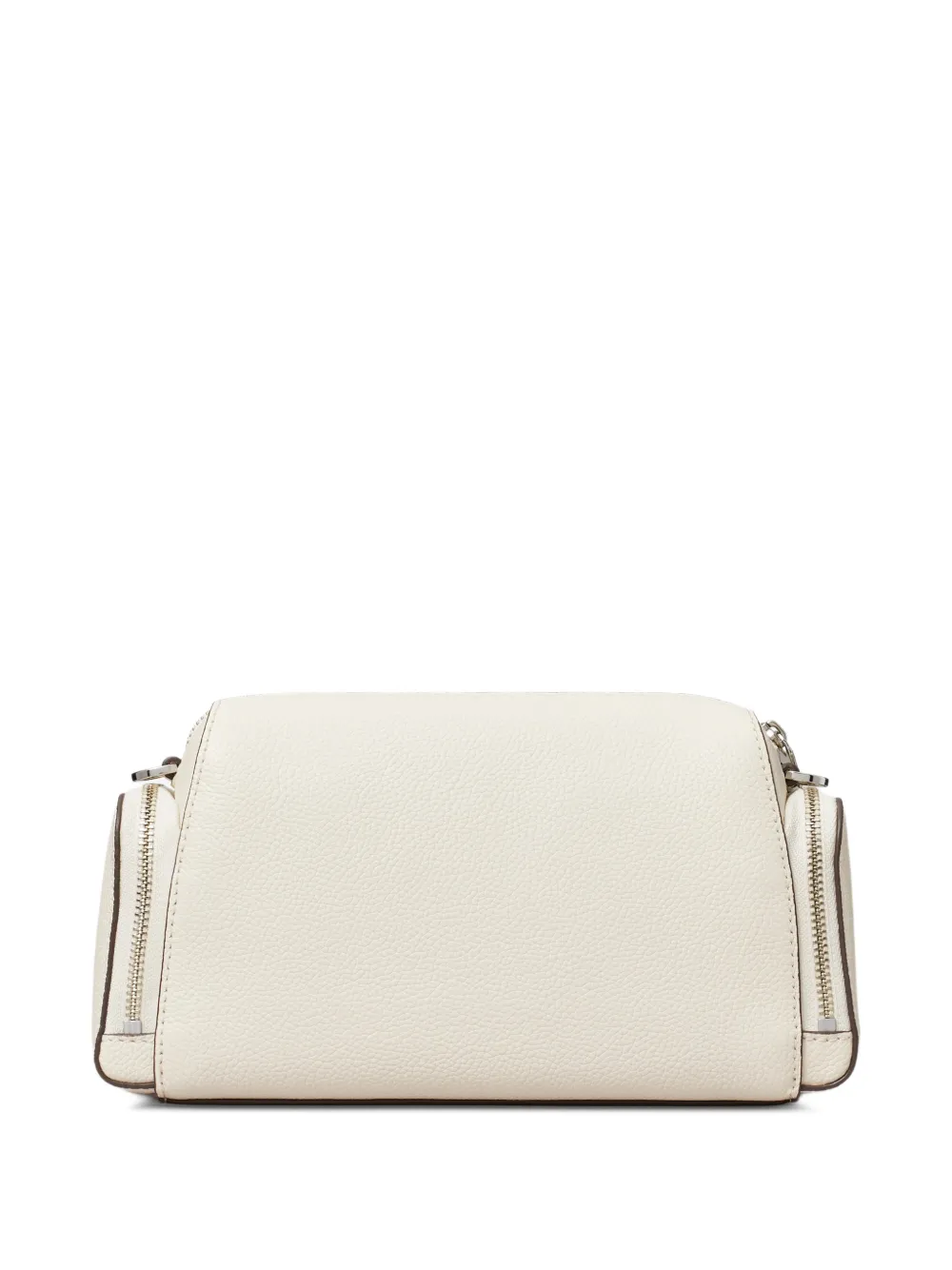 Tan bag, back view