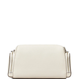 Tan bag, back view