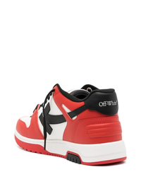 OFF-WHITE Men Out Of Office Calf Leather Sneakers