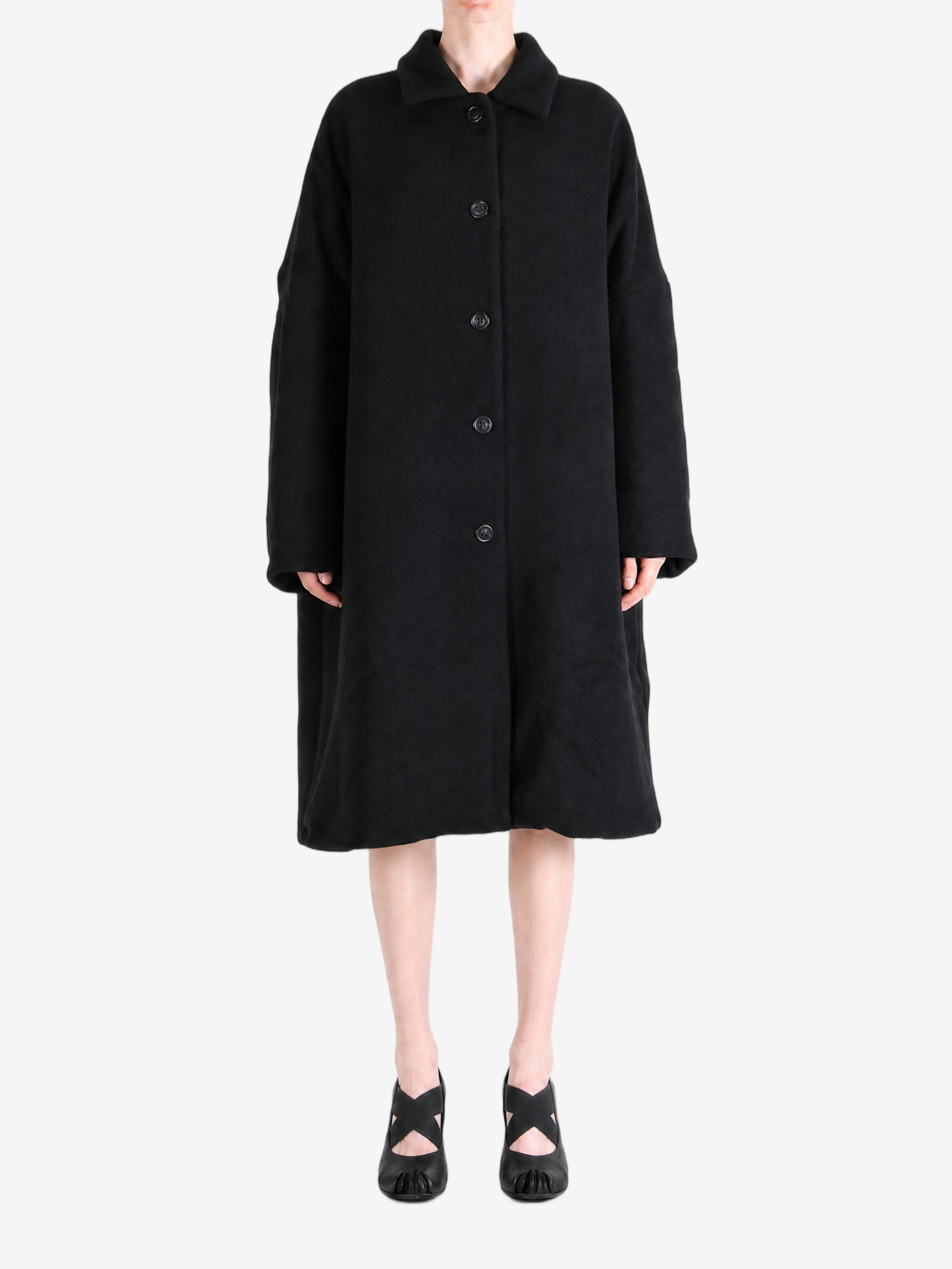 Black jacket, full body view