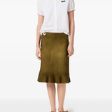 White shirt, full body view