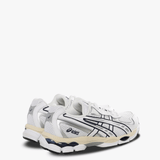 White sneakers, back view