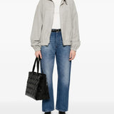 Blue jeans, full body view