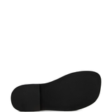 black shoes,bottom view