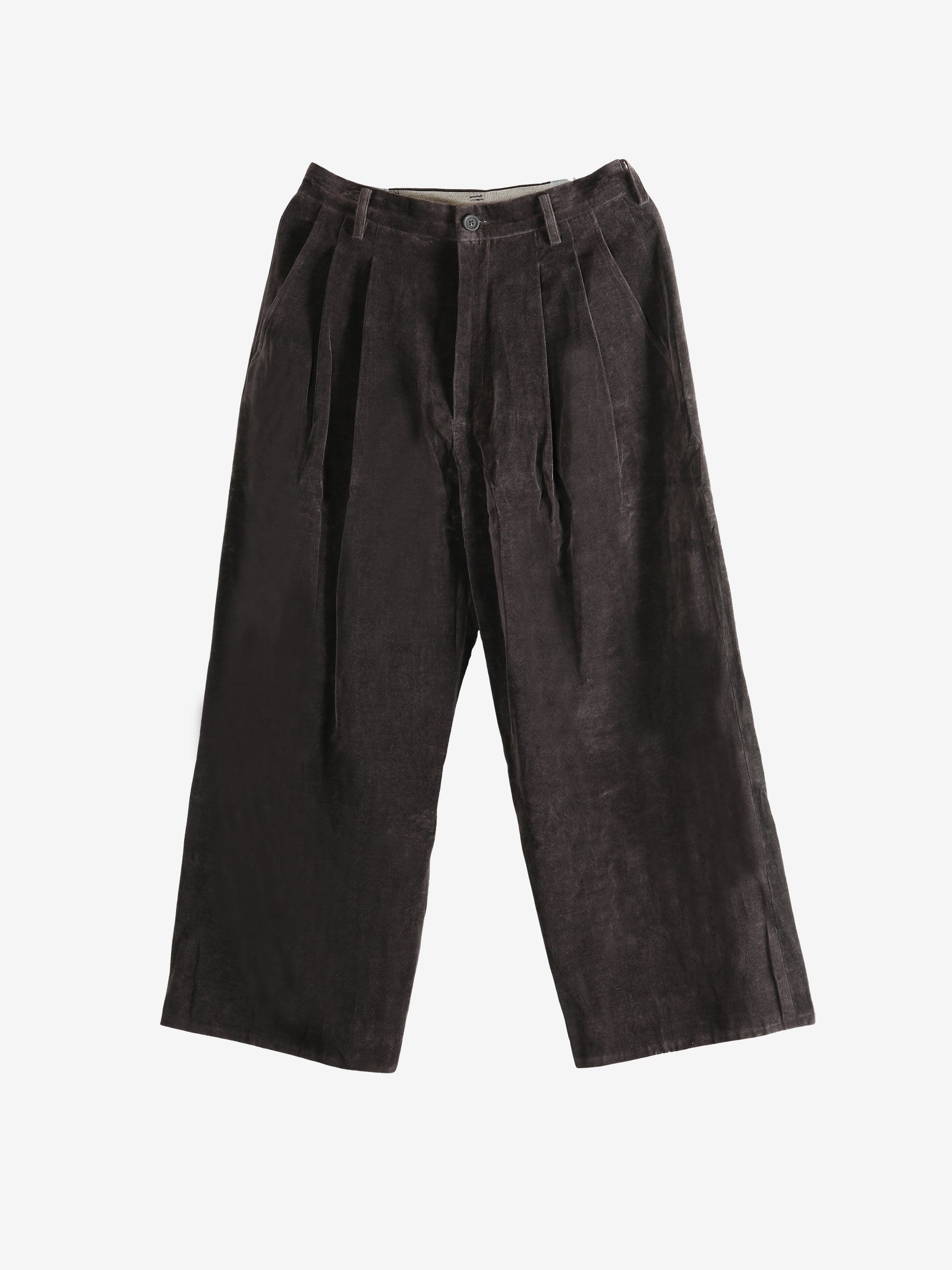 Brown pants, front view