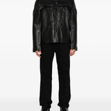 Black jacket, full body view