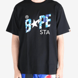 Black tee, front view