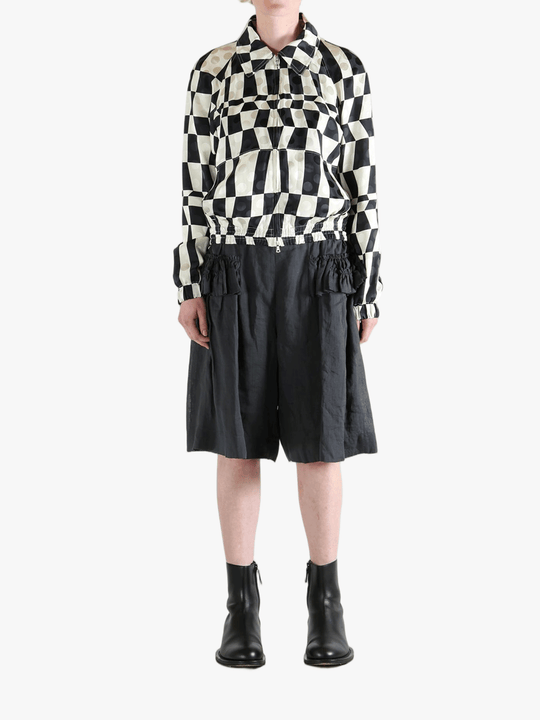 Black jacket, full body view