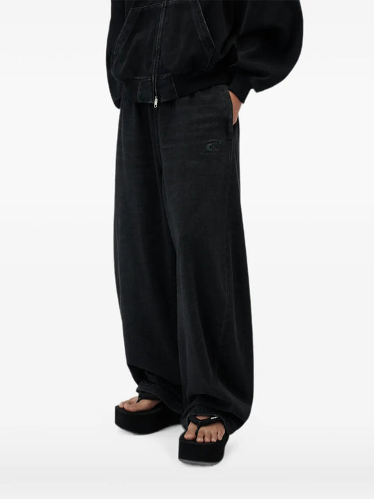 Black pants, full body view