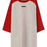 Red t-shirt,front view