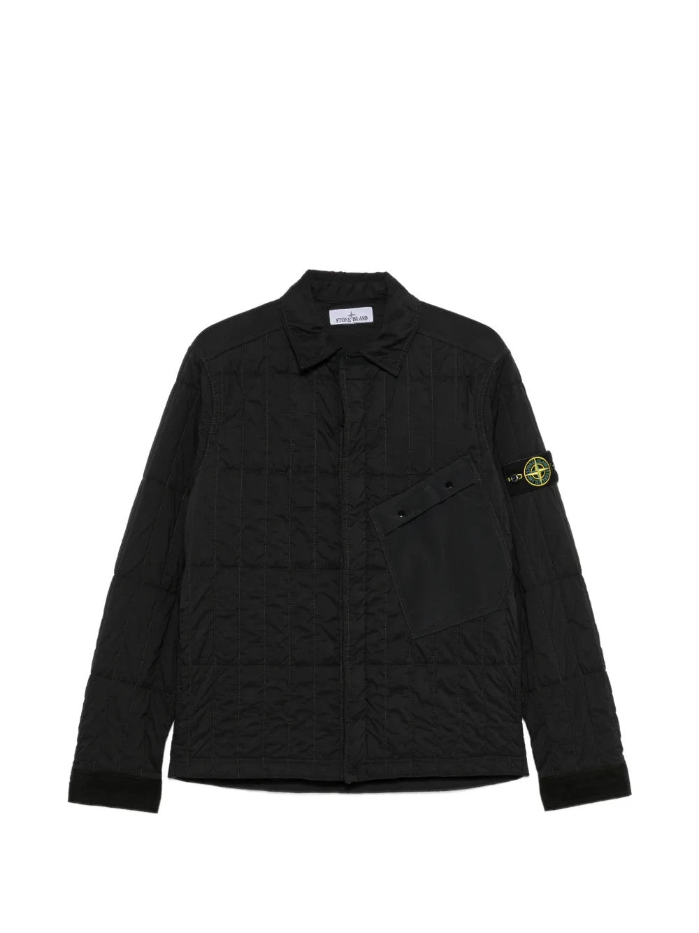 Black jacket, front view