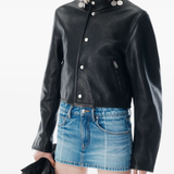 Blue shorts worn by a person, showing the shorts fit