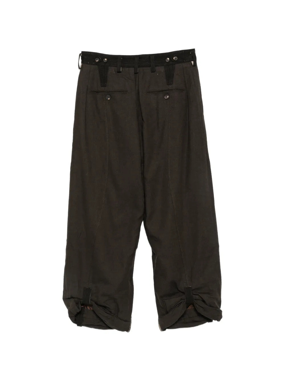 Brown pants, front view