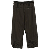 ZIGGY CHEN - Men Long Trousers With Pull Tabs Pants