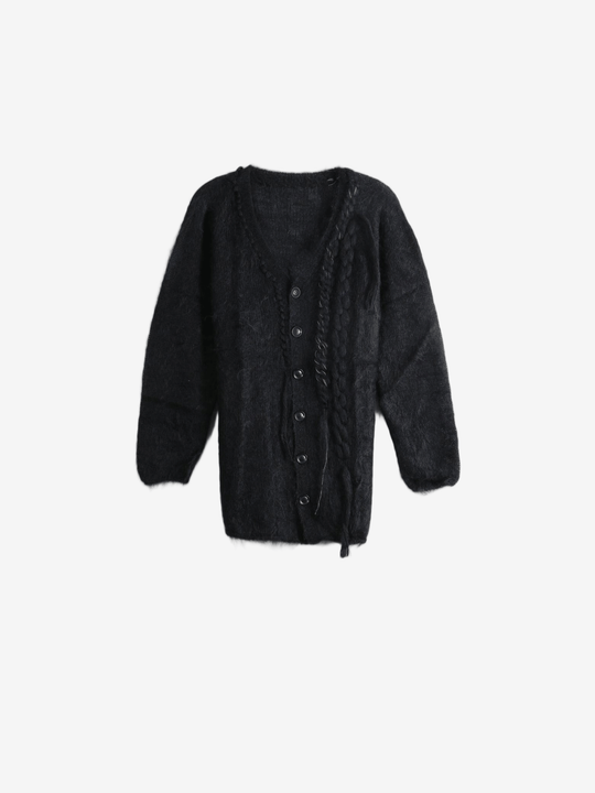 Black jacket, front view