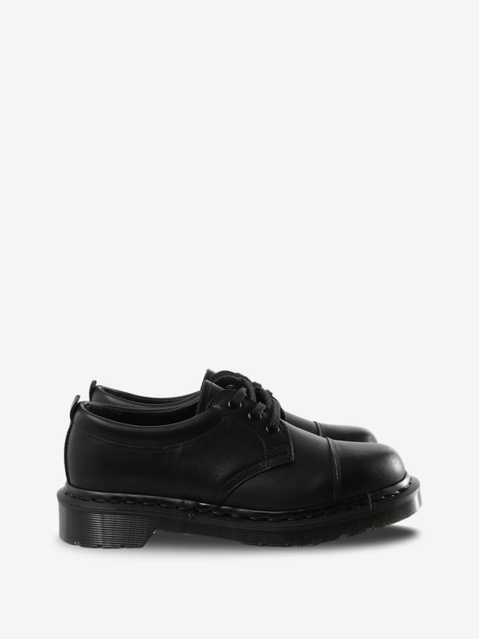 Black shoes, side view