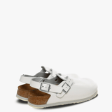 White shoes, back view