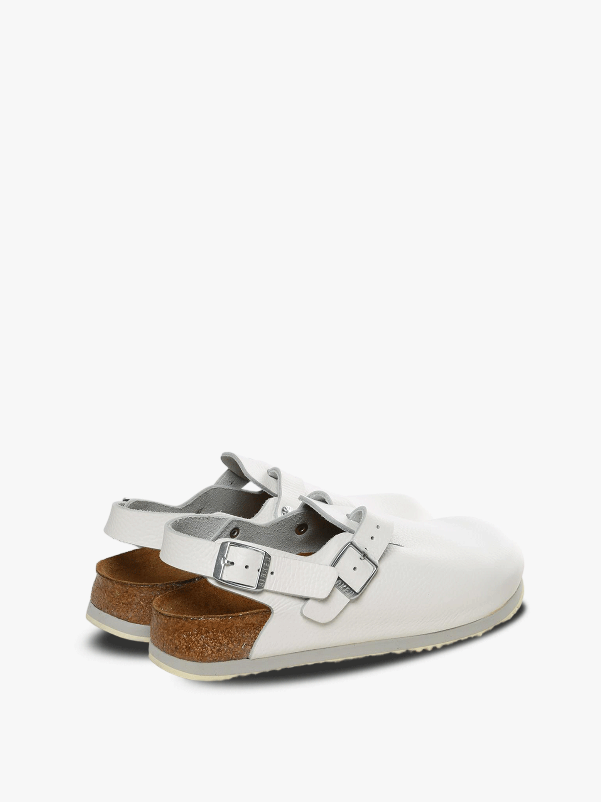 White shoes, back view