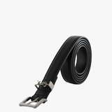 Black accessories, front view
