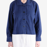 Navy shirt, front view