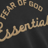 Close up of black shirts, showing texture of the cotton fabric