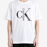White t-shirt, front view