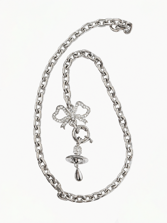 Grey jewelry, front view