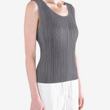 Grey shirt worn by a person, showing the shirt fit