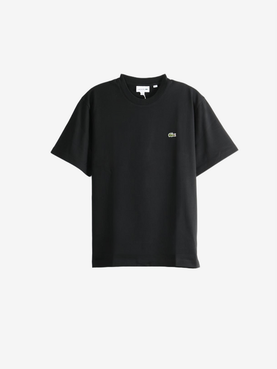 Black t-shirt, front view