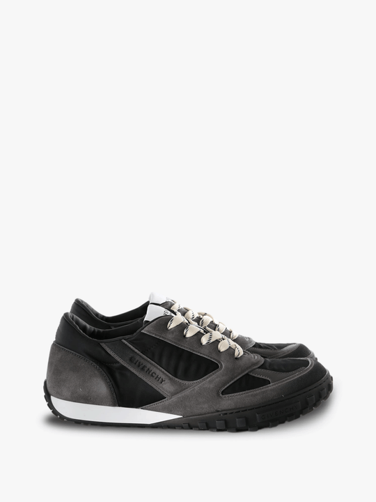Grey shoes, front view