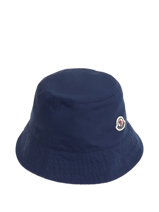 Blue hat, inside-out showing the inner blue color hat