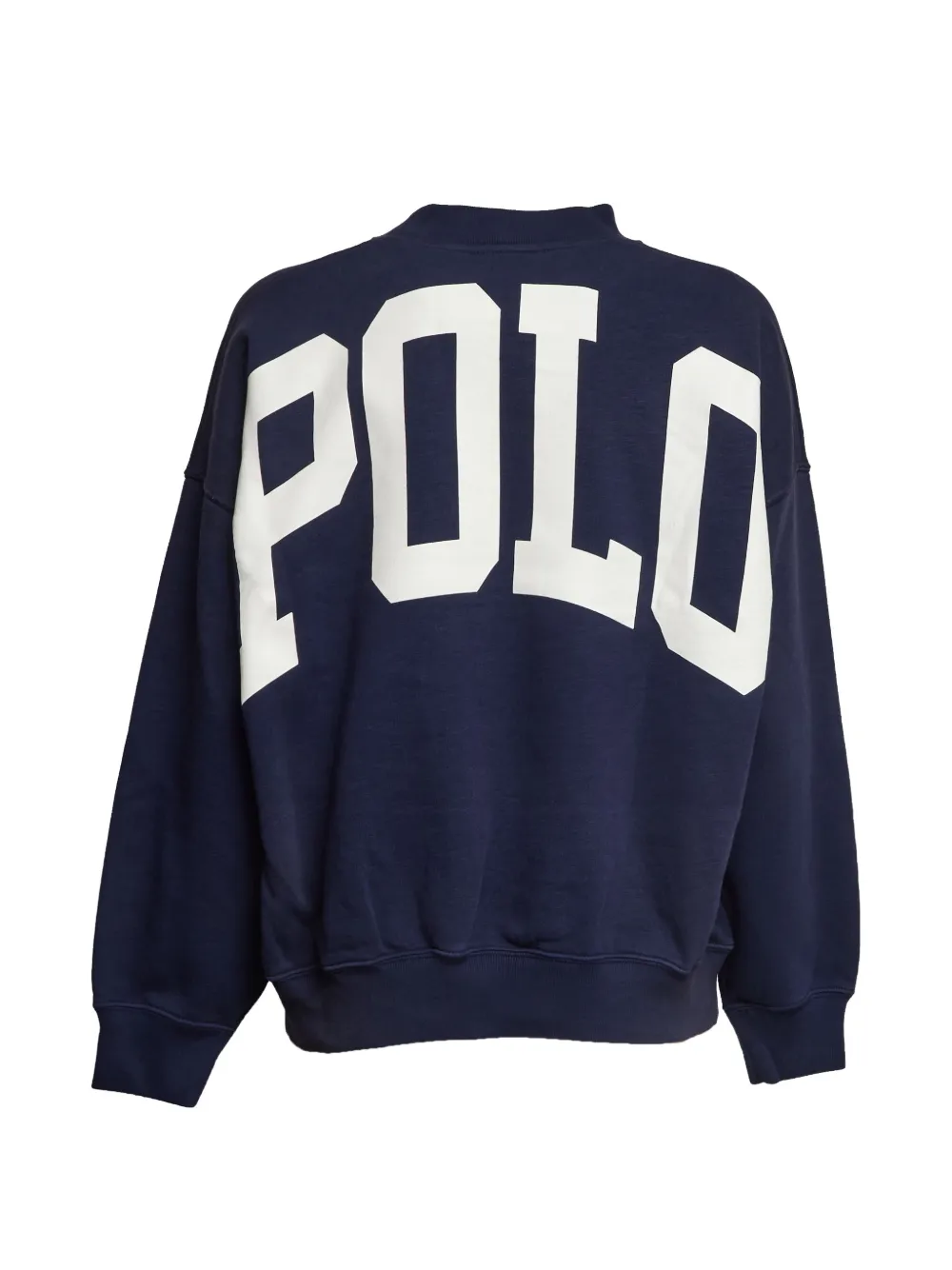 blue sweats-hoodies,back view