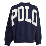 blue sweats-hoodies,back view