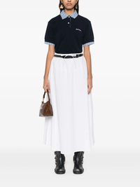 MIU MIU - Women Piqué and Jersey Polo Shirt