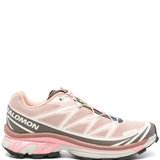 Pink sneakers, front view