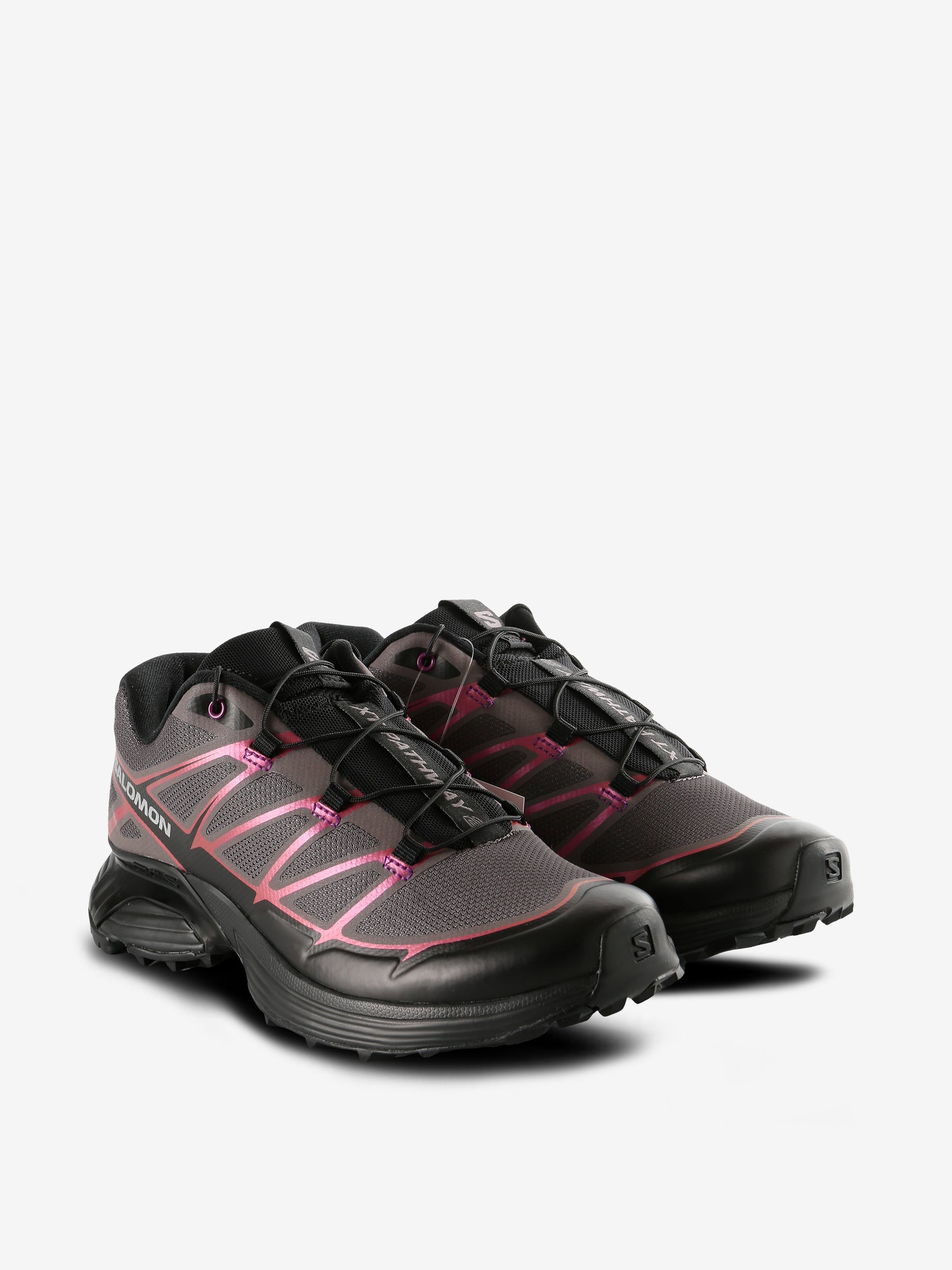 Black sneakers, side view