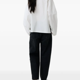 White shirt, full body view
