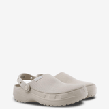 Tan sandals, front view