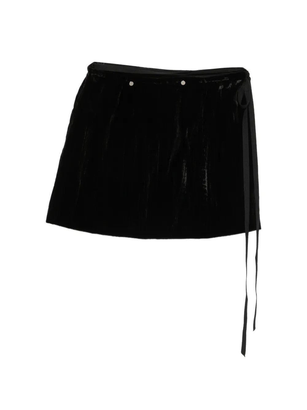 Black skirt, front view