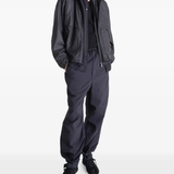 Black jacket, front view