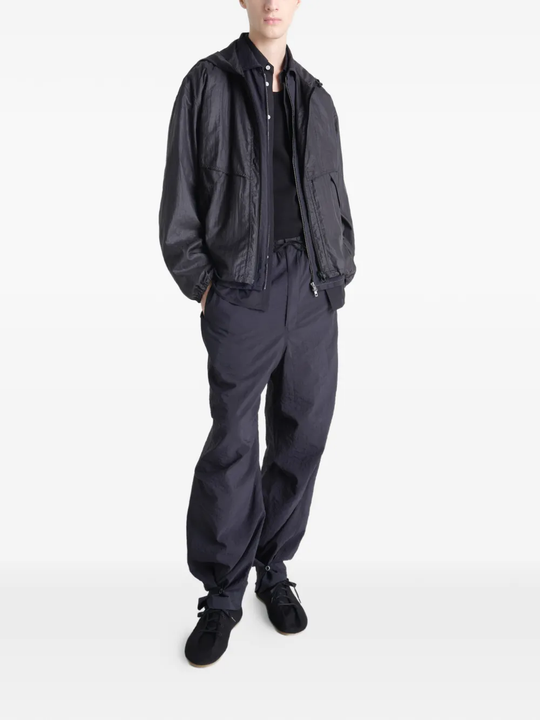 Black jacket, front view