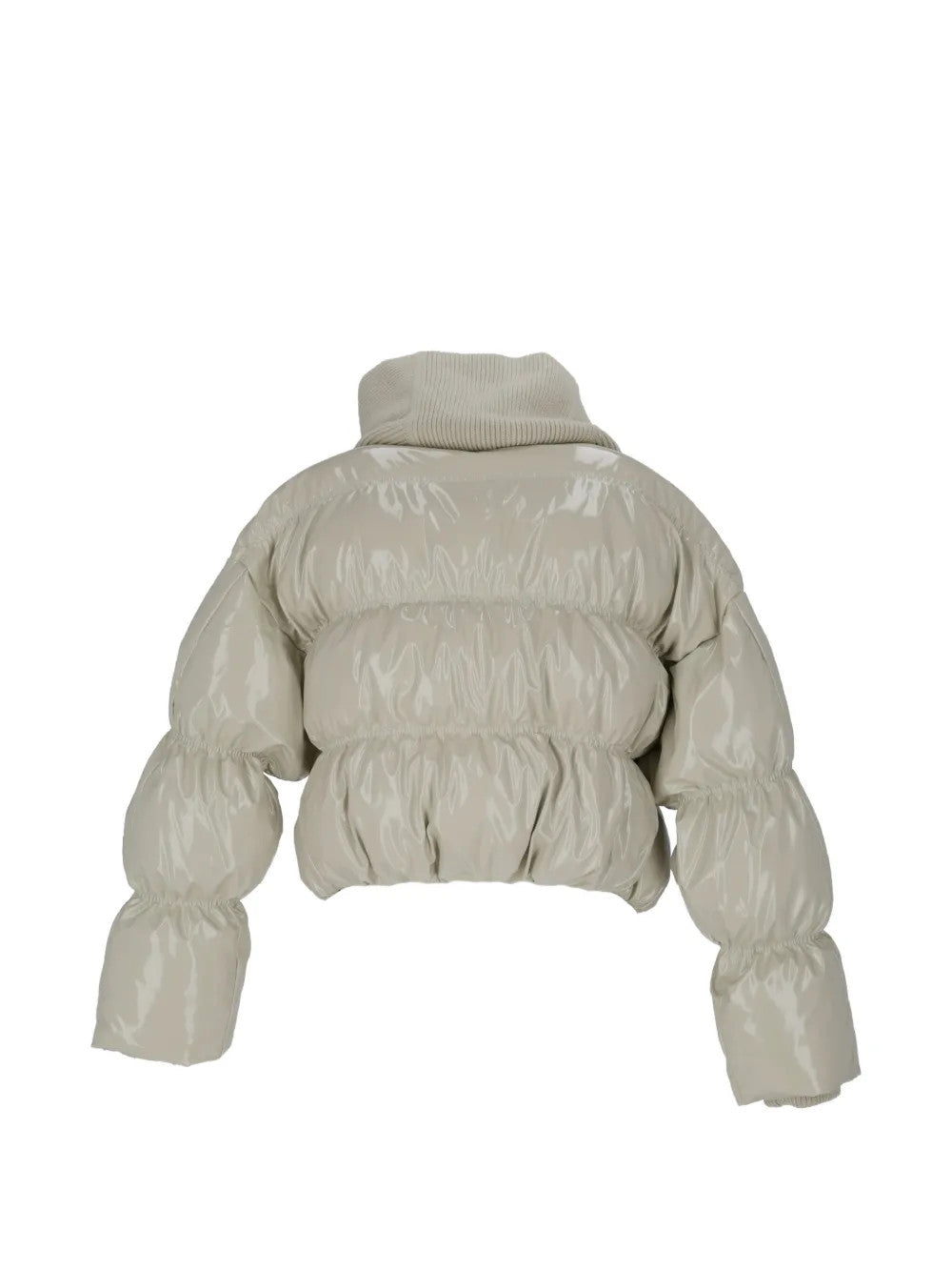 Tan jacket, front view