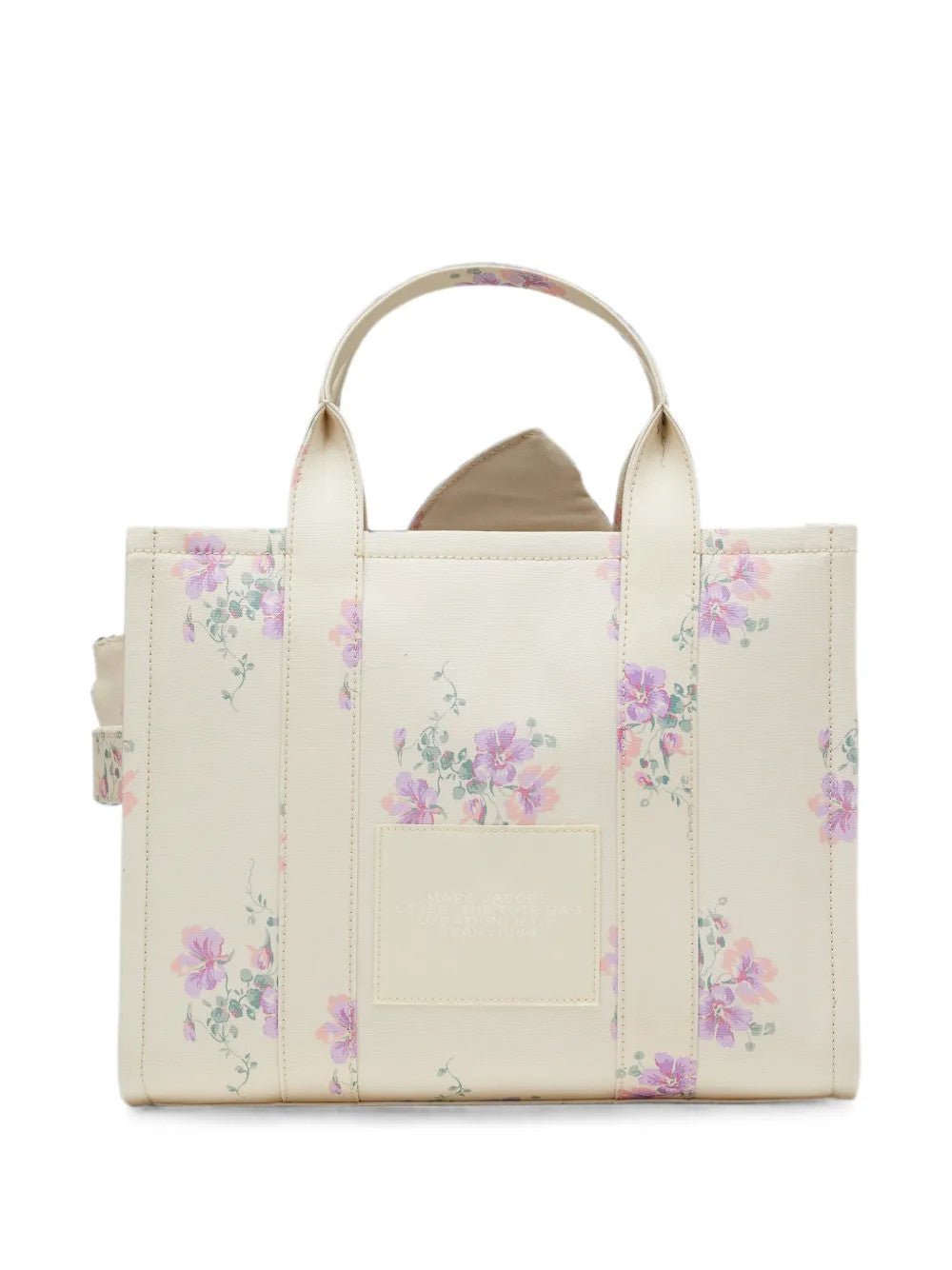 Tan bag, front view