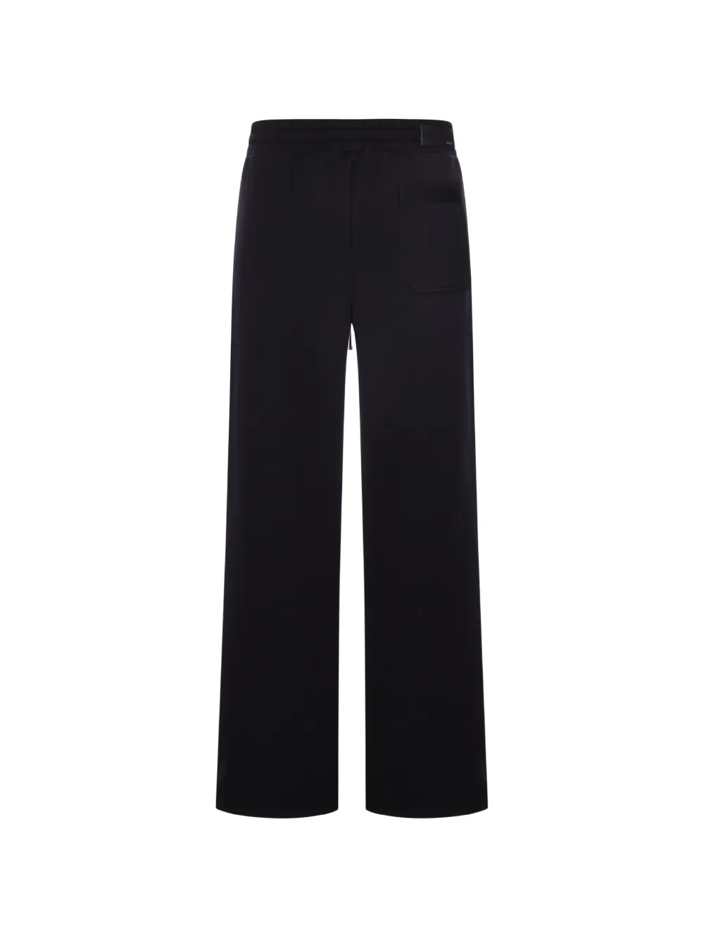 Black pants, back view