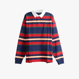 Navy top, front view
