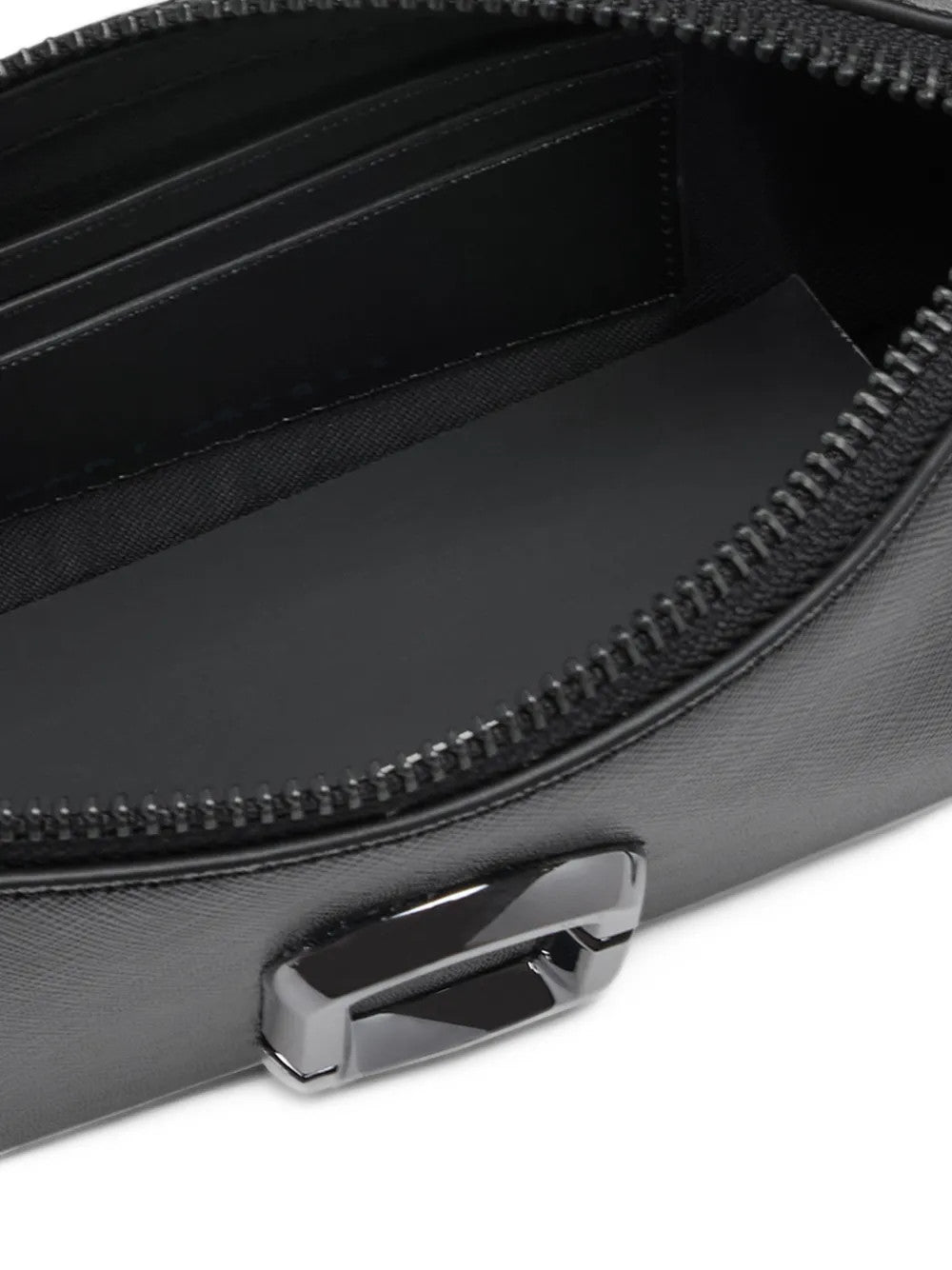 Close up of Black bag, showing detail