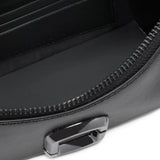 Close up of Black bag, showing detail